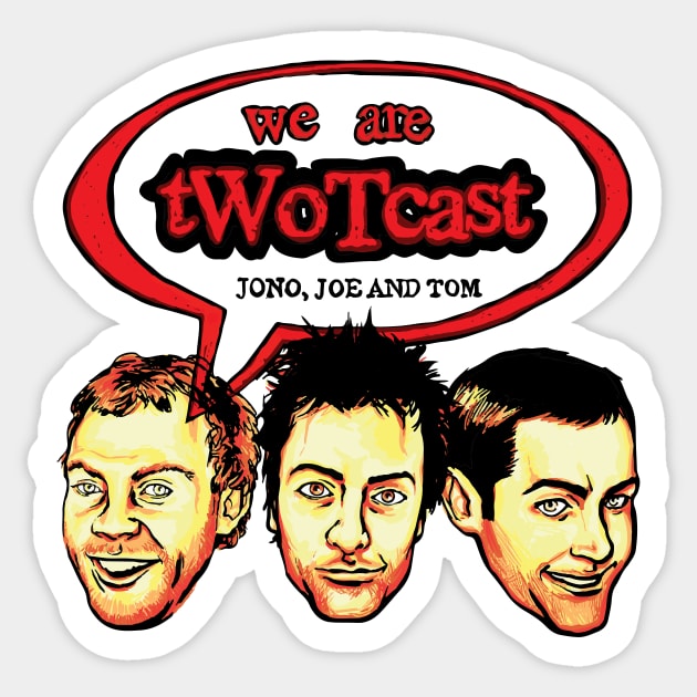 tWoTcast Sticker by tWoTcast